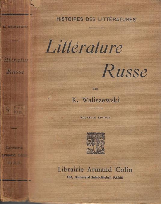 Litterature russe - K. Waliszewski - copertina