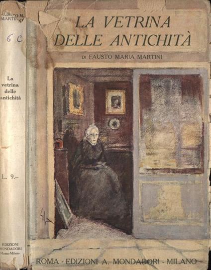 La vetrina delle antichità - Fausto M. Martini - copertina