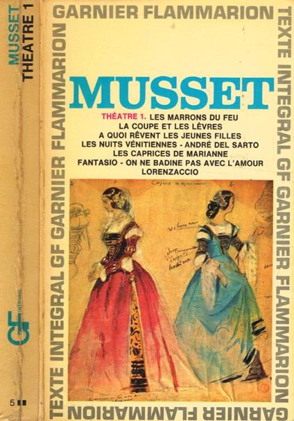 Theatre I - Alfred de Musset - copertina