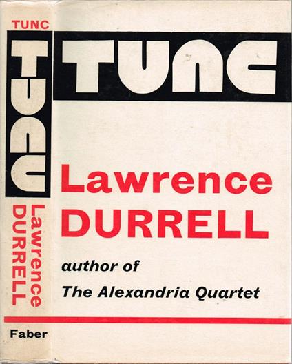Tunc - Lawrence Durrell - copertina