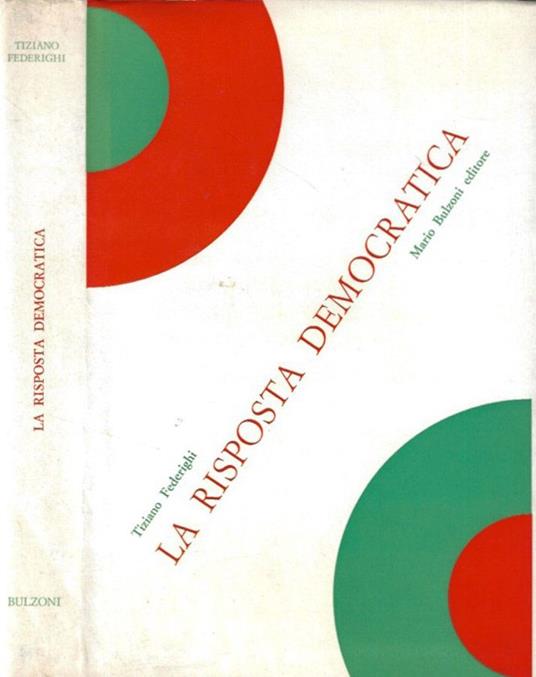 La risposta democratica - copertina