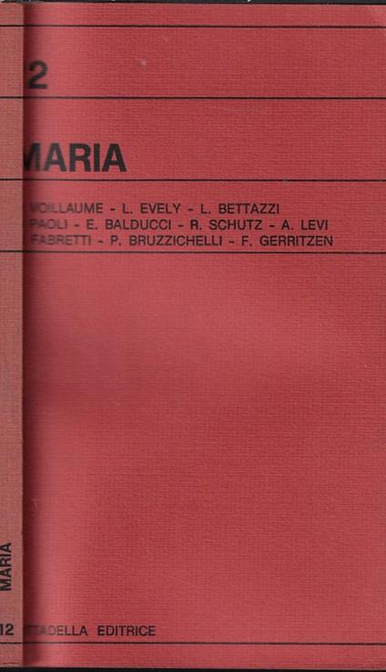 Maria - copertina