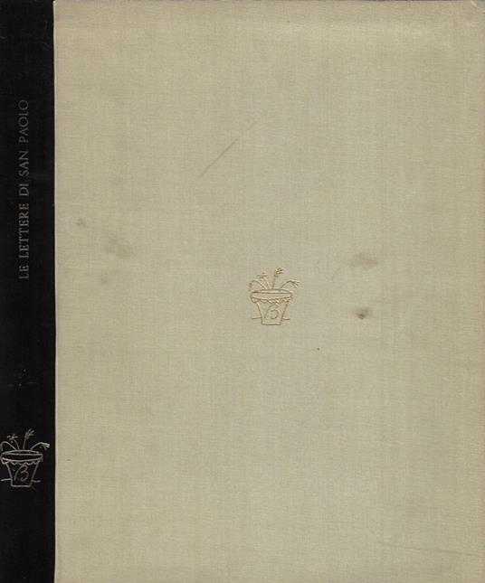 Le Lettere Di San Paolo - copertina