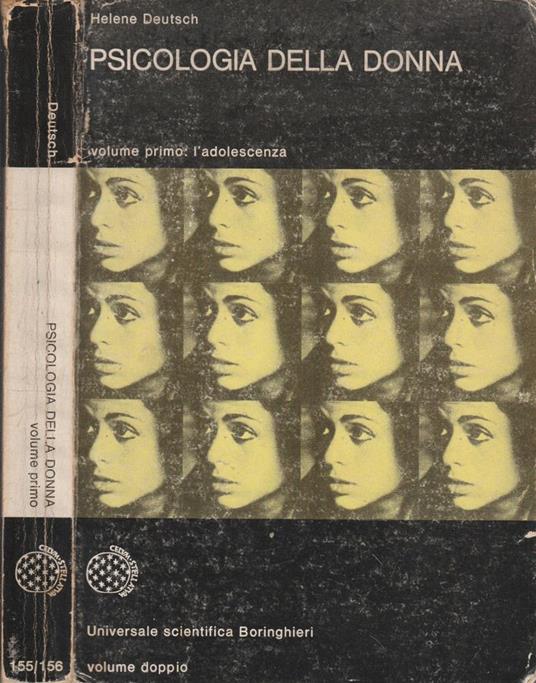 Psicologia della donna vol I - Helene Deutsch - copertina