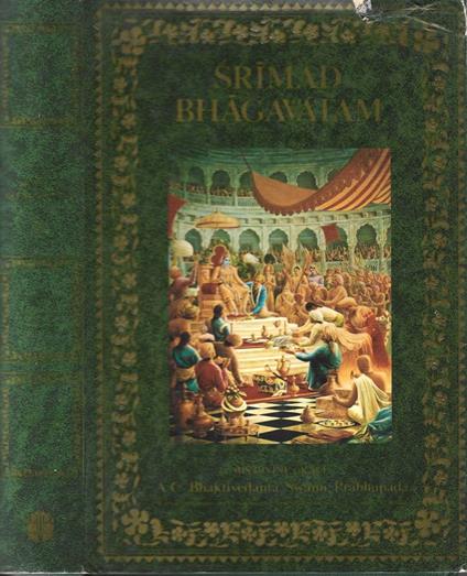 Srimad Bhagavatam - Krsna-Dvaipayana Vyasa - copertina