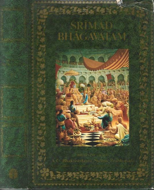 Srimad Bhagavatam - Krsna-Dvaipayana Vyasa - copertina