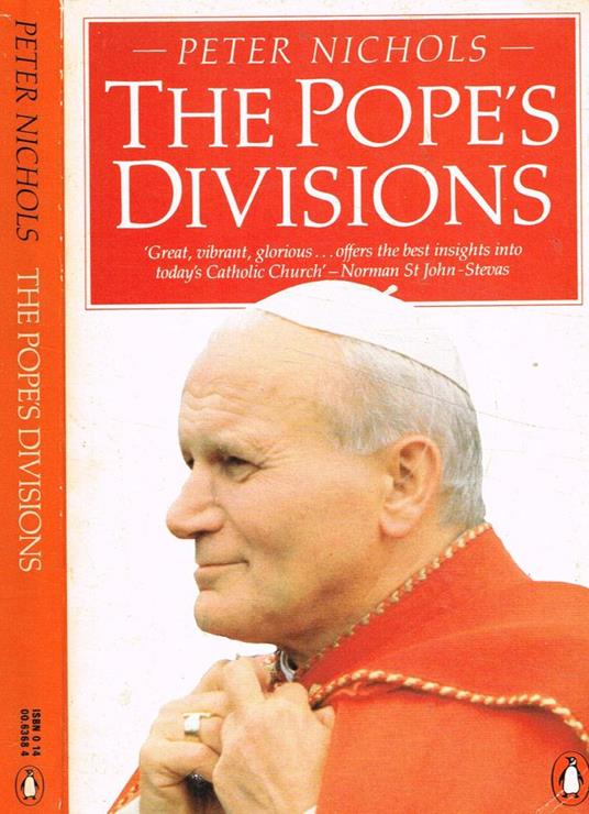 The pope's divisions - Peter Nichols - copertina