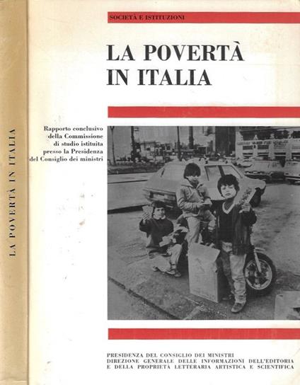 La povertà in Italia - copertina