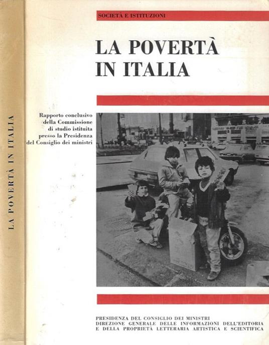 La povertà in Italia - copertina