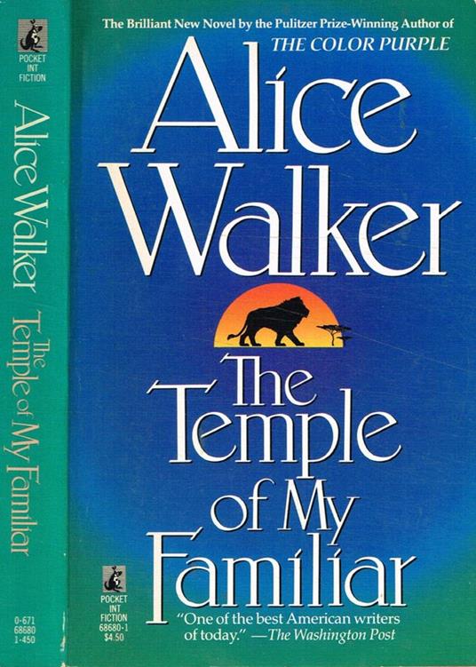 The temple of my familiar - Alice Walker - copertina