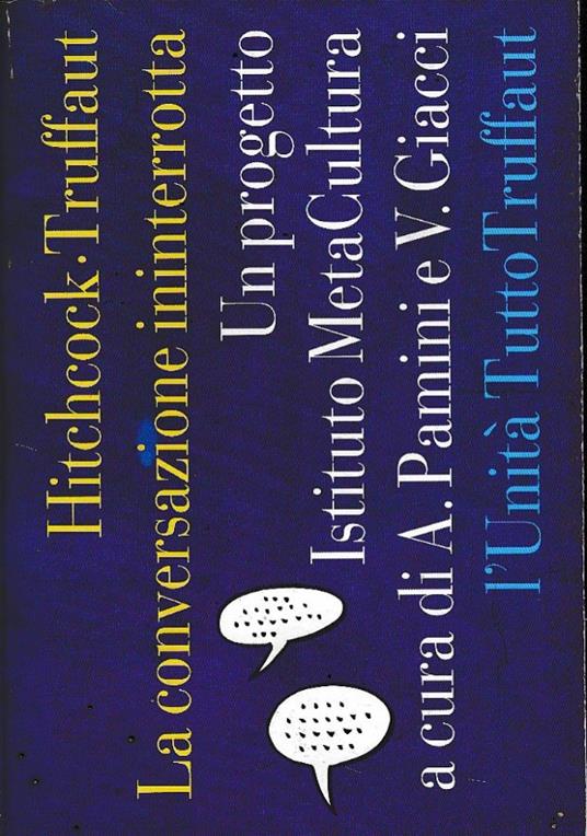 Truffaut Hitchcock - La conversazione ininterrotta - copertina