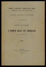 Comizio agrario di Firenze. Note pratiche per l'innesto delle viti americane