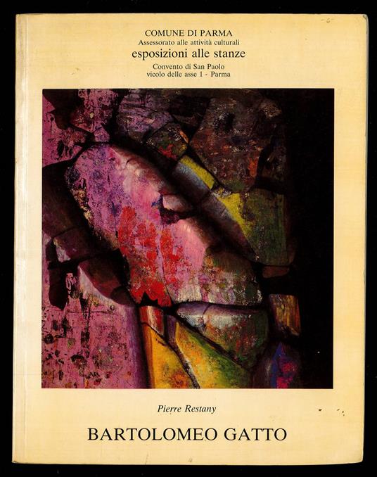 Bartolomeo Gatto - Pierre Restany - copertina