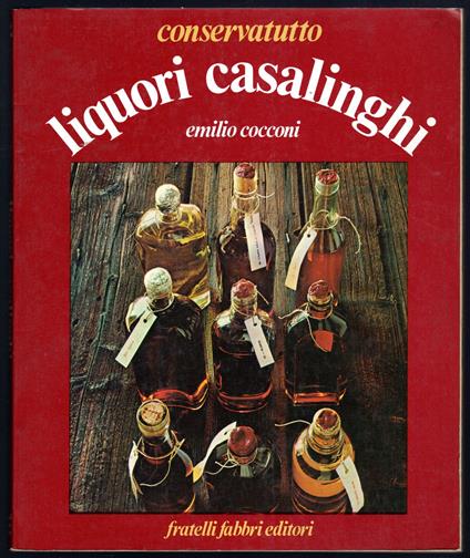 Liquori casalinghi - Emilio Cocco - copertina