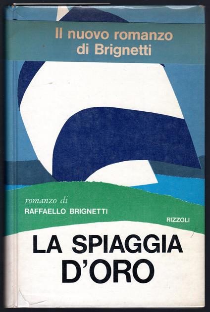 La spiaggia d'oro - Raffaello Brignetti - copertina