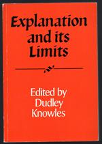 Explanation and its Limits