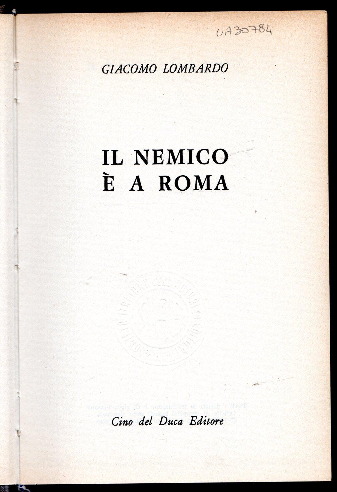 Il nemico è a Roma