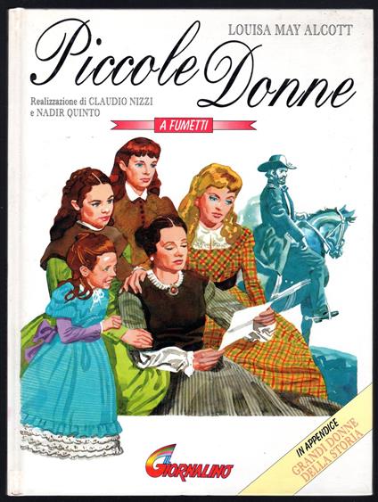 Piccole donne a fumetti - Louisa May Alcott - copertina