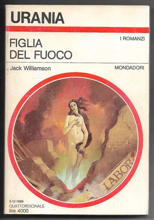 Figlia del fuoco - Jack Williamson - copertina