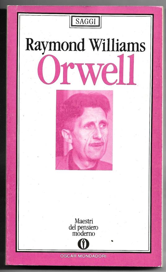 Orwell - Raymond Williams - copertina