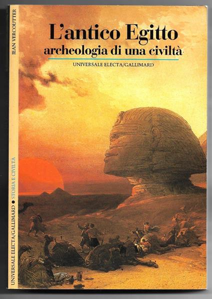 L' antico Egitto - archeologia di una civiltà - Jean Vercoutter - copertina