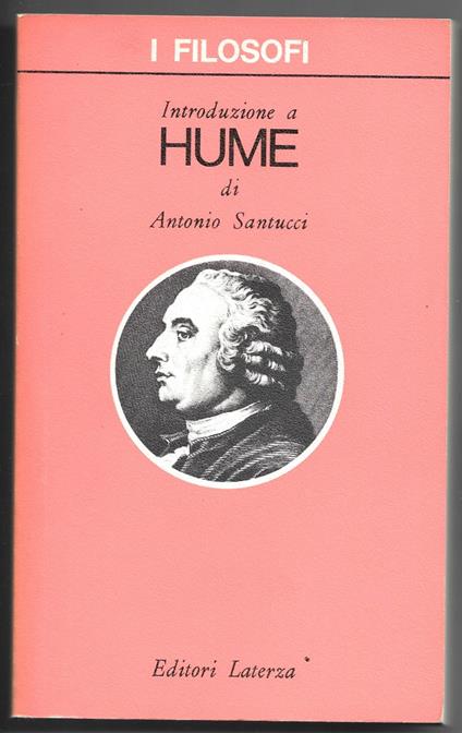 Introducione a Hume - Antonio Santucci - copertina