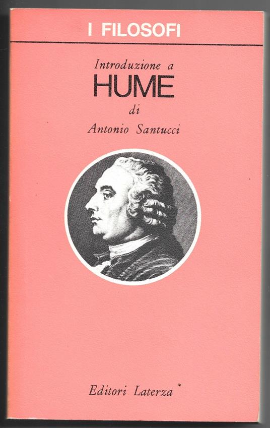 Introducione a Hume - Antonio Santucci - copertina