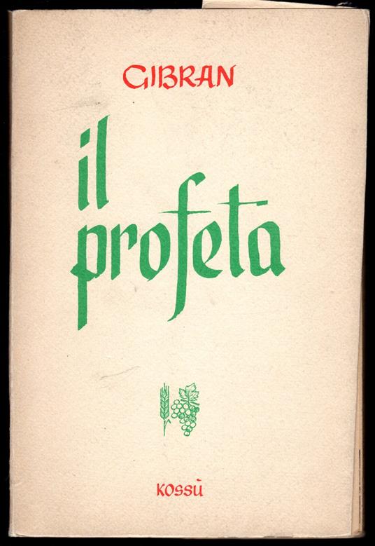 Il profeta - copertina