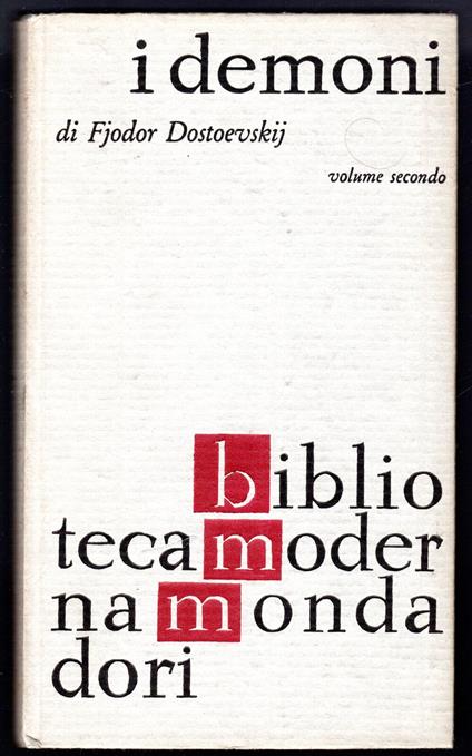 I demoni. Volume secondo - Fëdor Dostoevskij - copertina