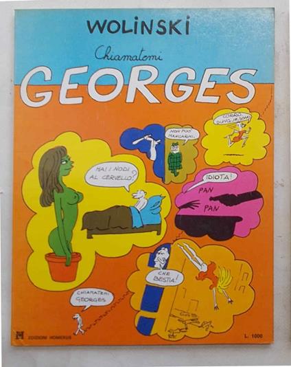 Chiamatemi Georges - Wolinski - copertina