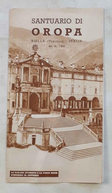 Santuario di Oropa. Biella - Italia - copertina