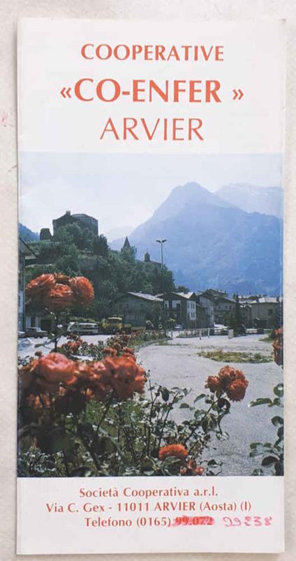 Cooperative "Co-Enfer". Arvier - copertina