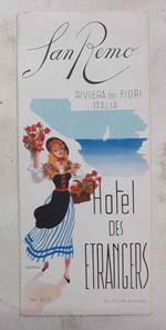 Hotel des Etrangers. San Remo. Riviera dei fiori. Italia