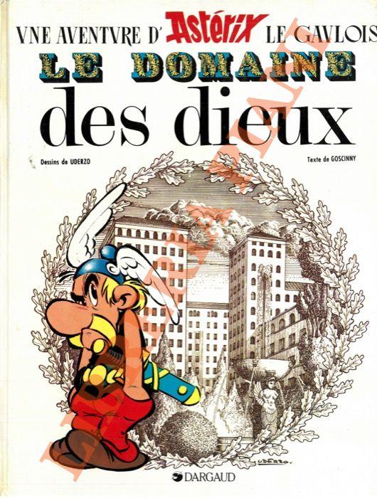 Le domaine des Dieux - René Goscinny - copertina