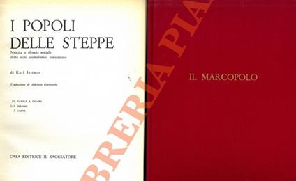 I popoli delle steppe. Nascita e sfondo sociale dello stile animalistico eurasiatico - Karl Jettmar - copertina