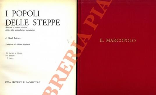 I popoli delle steppe. Nascita e sfondo sociale dello stile animalistico eurasiatico - Karl Jettmar - copertina