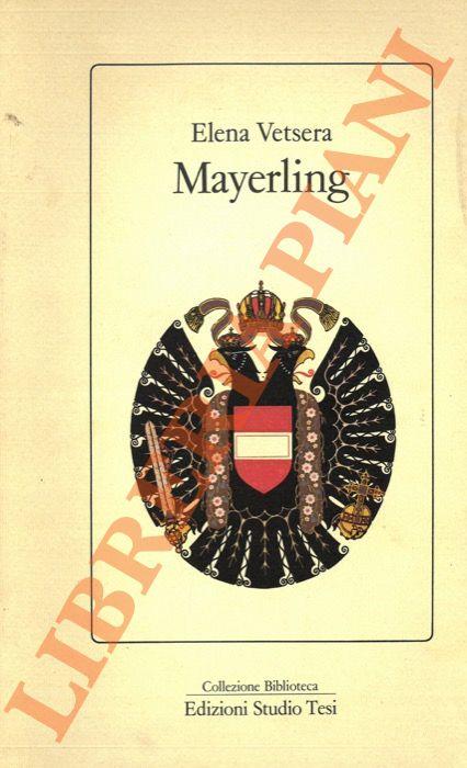 Mayerling - Elena Vetsera - copertina