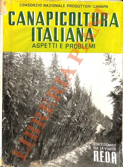 Aspetti e problemi della canapicoltura italiana - copertina
