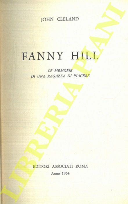 Fanny Hill. Le memorie di una ragazza di piacere - John Cleland - copertina