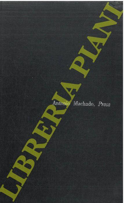 Prose - Antonio Machado - copertina