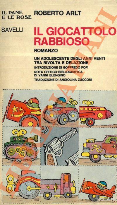 Il giocattolo rabbioso - Roberto Arlt - copertina