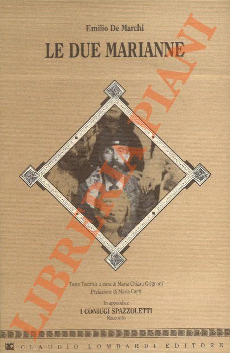Le due Marianne - Emilio De Marchi - copertina