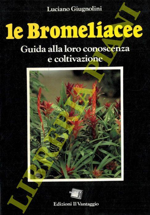 Le Bromeliacee. Guida alla loro conoscenza e coltivazione - Luciano Giugnolini - copertina