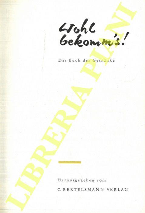 Wohl bekomm's! Das Buch der Getränke - copertina