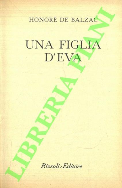 Una figlia d'Eva - Honoré de Balzac - copertina