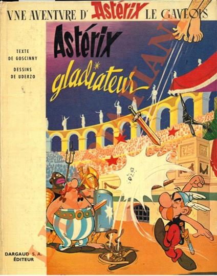 Astérix gladiateur - René Goscinny - copertina