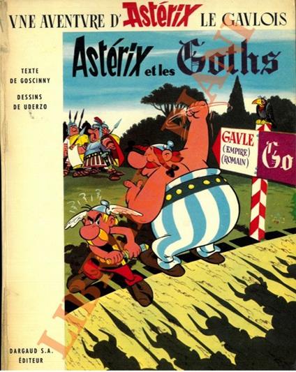 Astérix et les Goths - René Goscinny - copertina