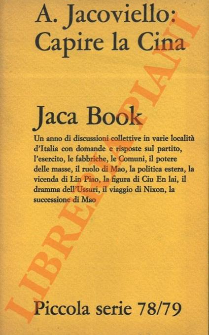 Capire la Cina - Alberto Jacoviello - copertina