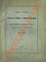 Brevi cenni sui principali Istituti e Comitati Geologici e sul R. Comitato Geologico in Italia ..