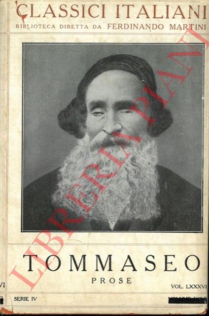 Prose - Tommaseo - copertina